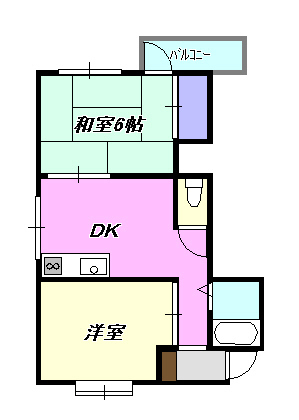アドバンスフジ 間取り