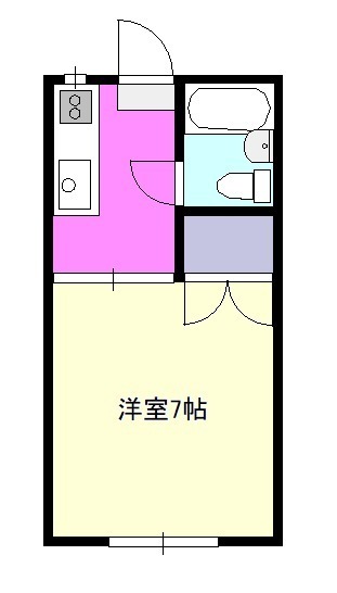 サンライフ南湖　103 間取り