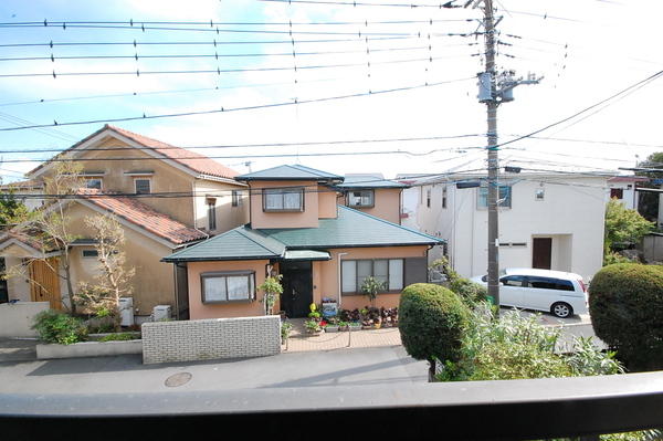 十間坂コーポ 眺望