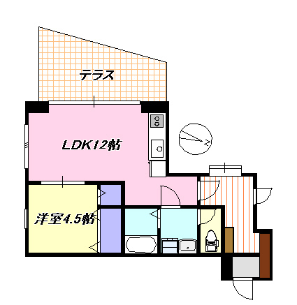 メゾンドコア 間取り