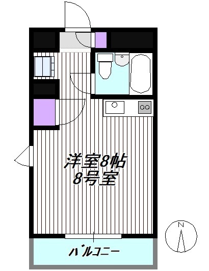 ドミトリー茅ヶ崎 間取り