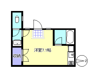 メゾン元町　103号室 間取り
