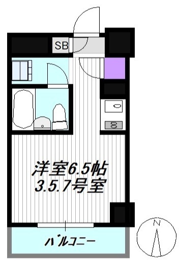 ドミトリー茅ヶ崎 間取り