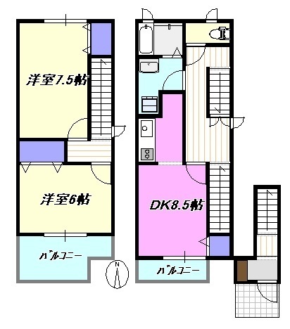 メリーセトル茅ヶ崎 間取り