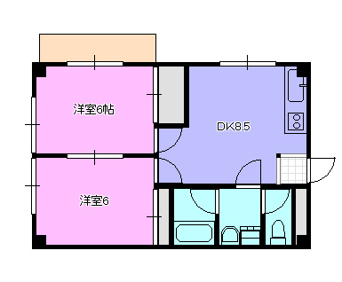 JS茅ヶ崎ビル201 間取り
