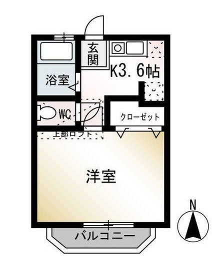 ハイツ茅ヶ崎 間取り