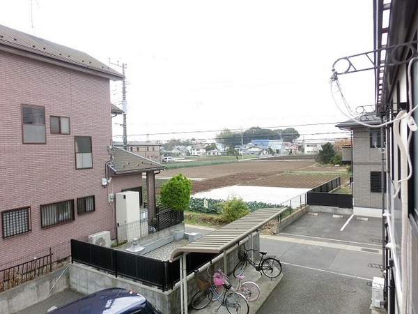 セジュール ２Ｆからの眺望