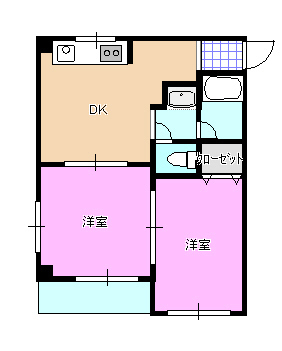 グレイスマンション301 間取り