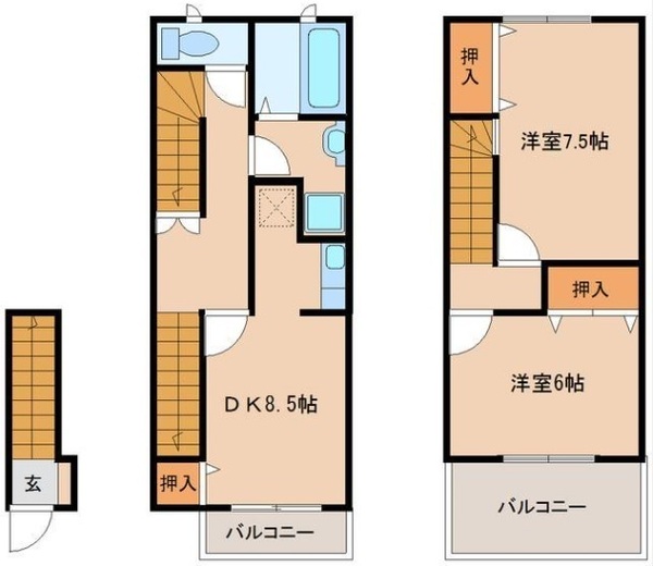 メリーセトル茅ヶ崎　 間取り