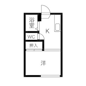 テラスタカノA 間取り