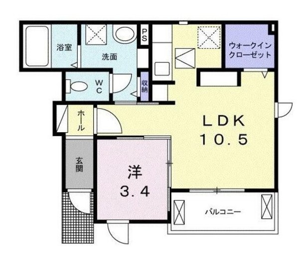 Ｈａｒｄ　Ｃａｓｔｌｅ湘南Ⅲ 間取り