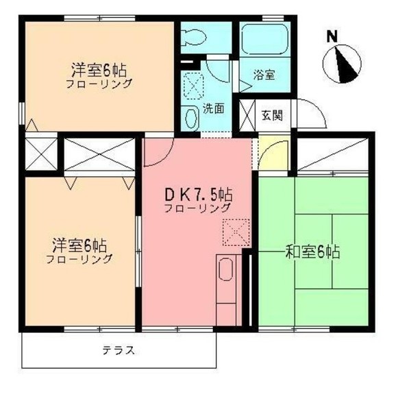 ロイヤルヒルズ193 間取り